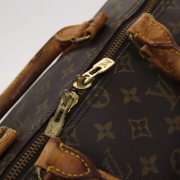LOUIS VUITTON Monogram Keepall Bandouliere 50 Boston Bag M41416 LV Auth 113879 - Picture 12 of 16